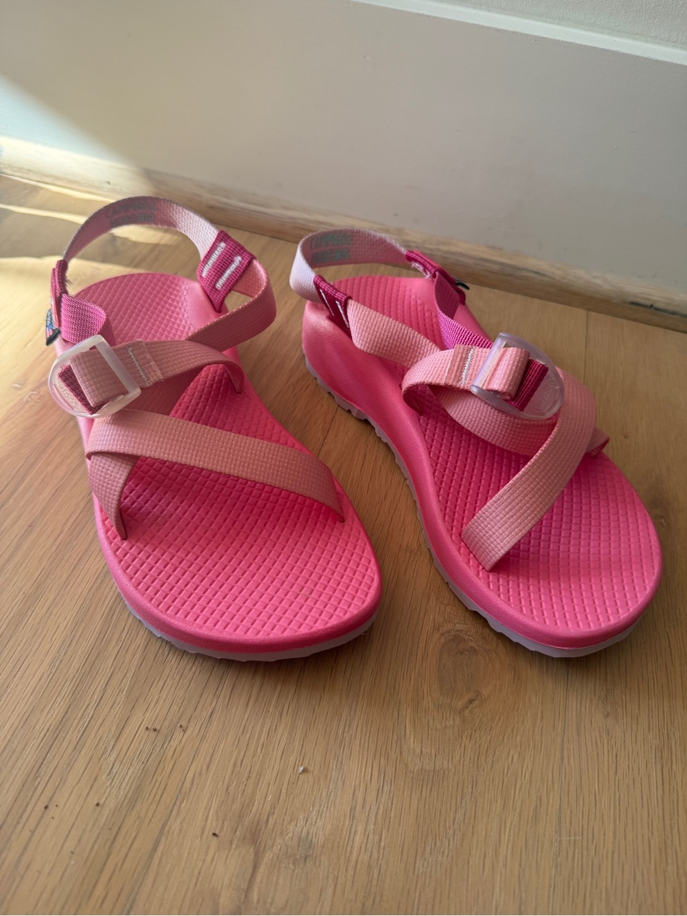 Chaco women's Z/1 Pink Classic Sandal